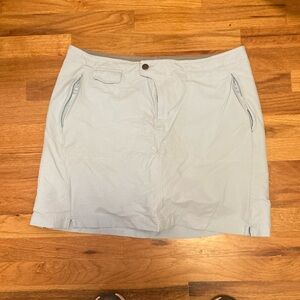 Light blue skort